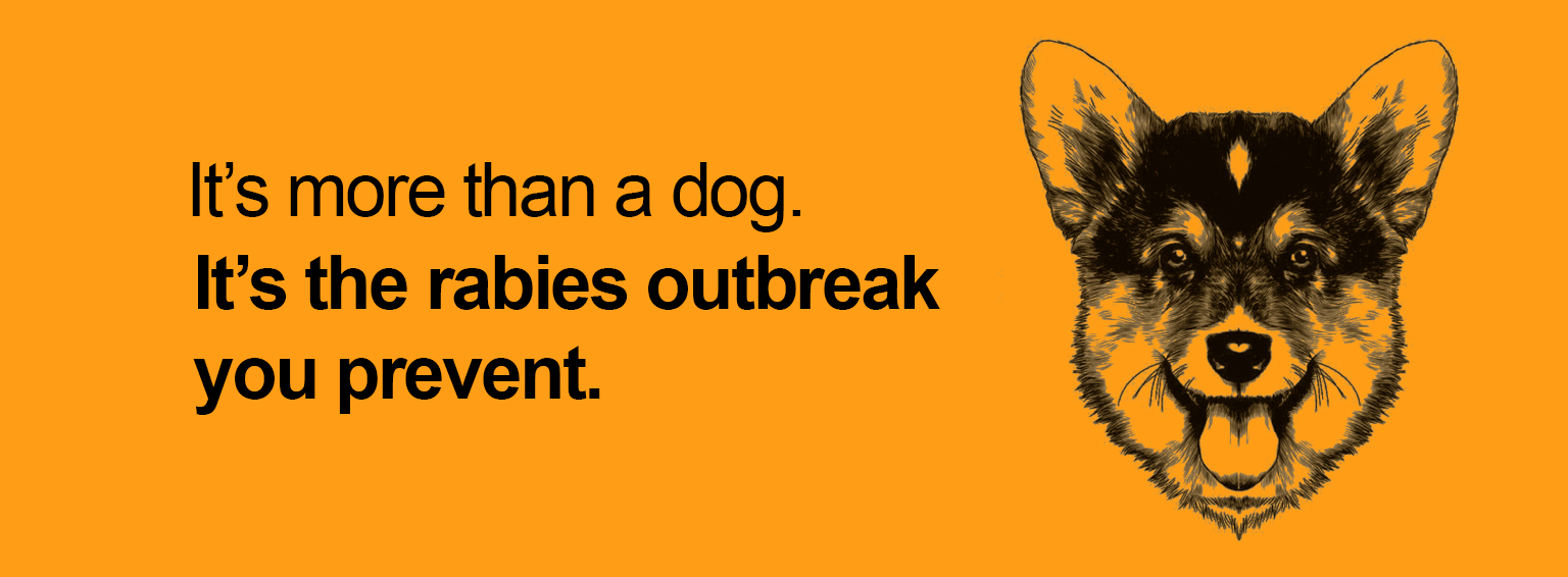 It's more than a dog. It's the rabies outbreak you prevent.